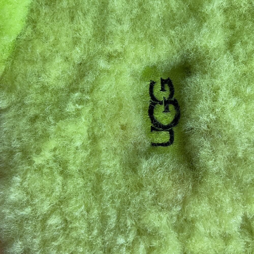 UGG Fluff You Slipper Bright Green 1117473 Mens 8 Womens 10 - Picture 10 of 14